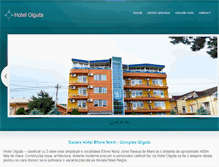 Tablet Screenshot of hotel-olguta.ro